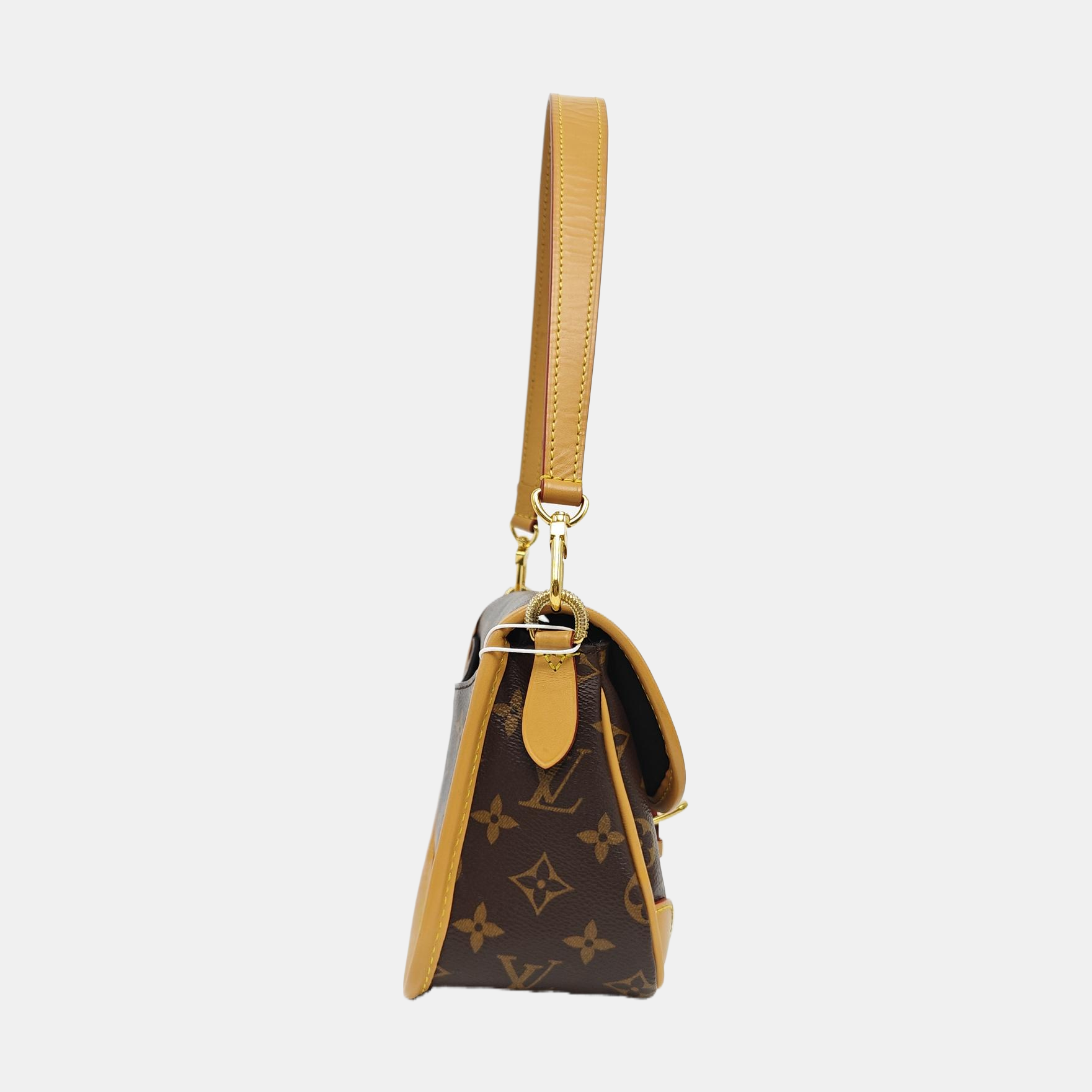 DIANE Monogram Coated Canvas Brown