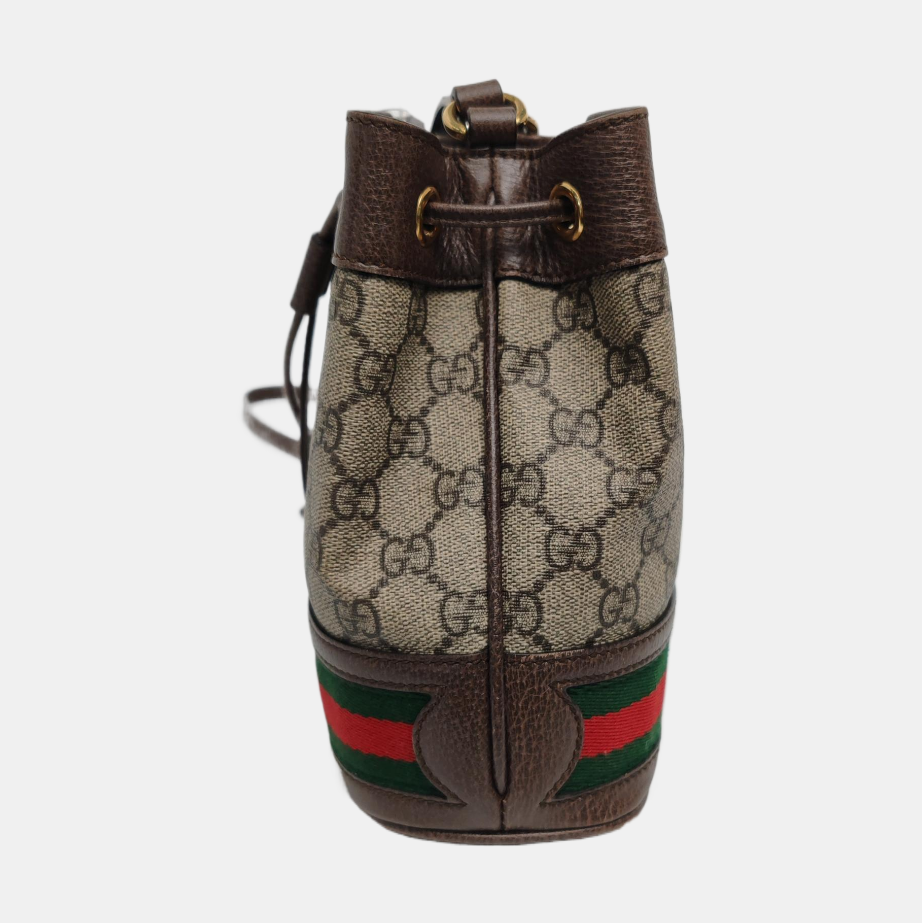Ophidia Mini Monogram Coated Canvas Beige