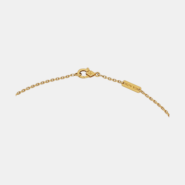 Vintage Alhambra 18k Gold Necklace