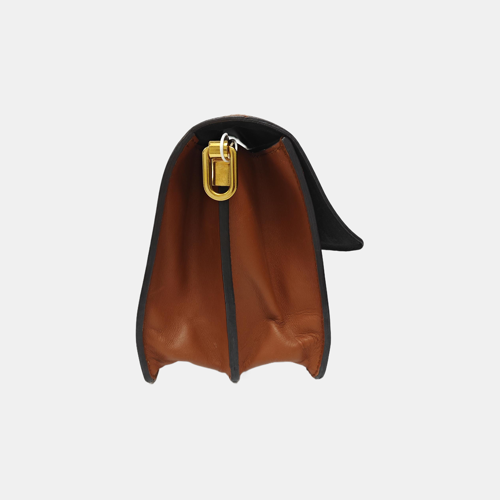 DAUPHINE MM Monogram Coated Canvas Brown