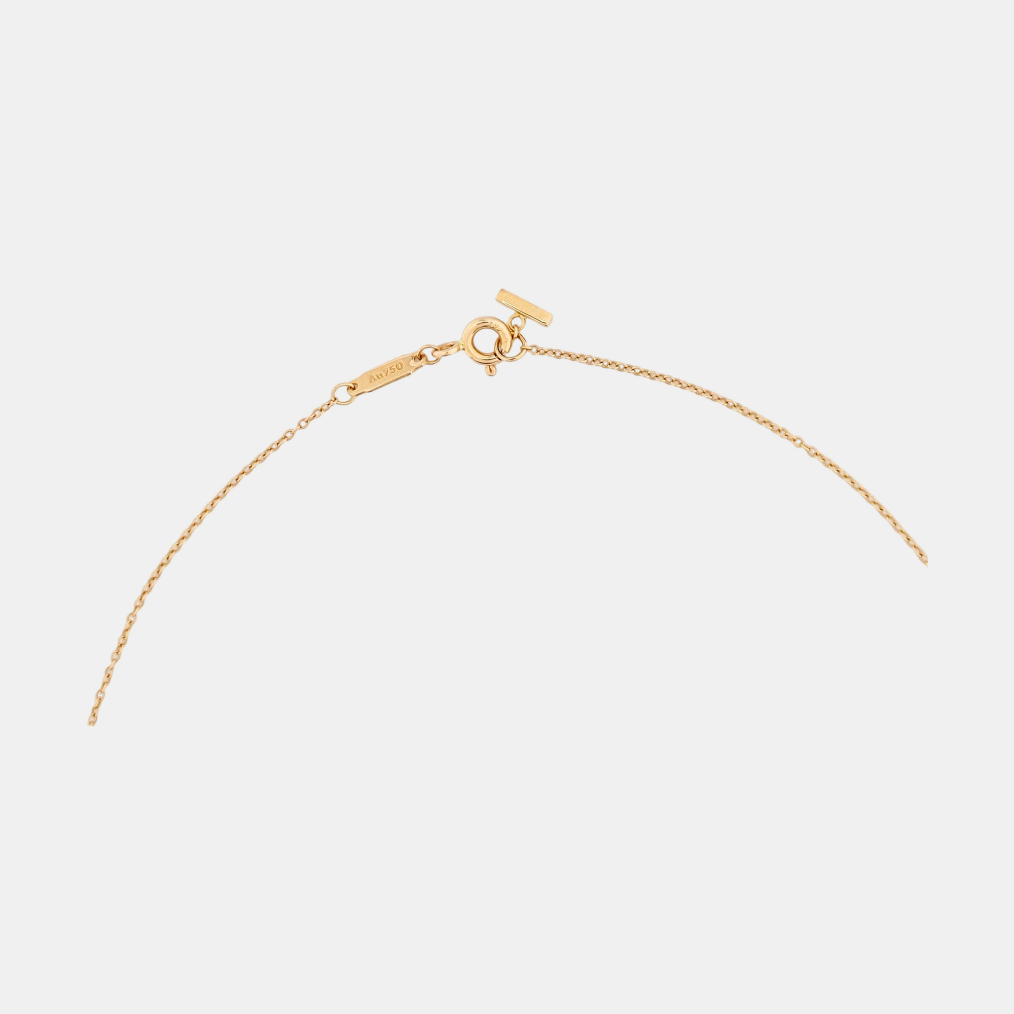 Tiffany T 18k Rose Gold Necklace