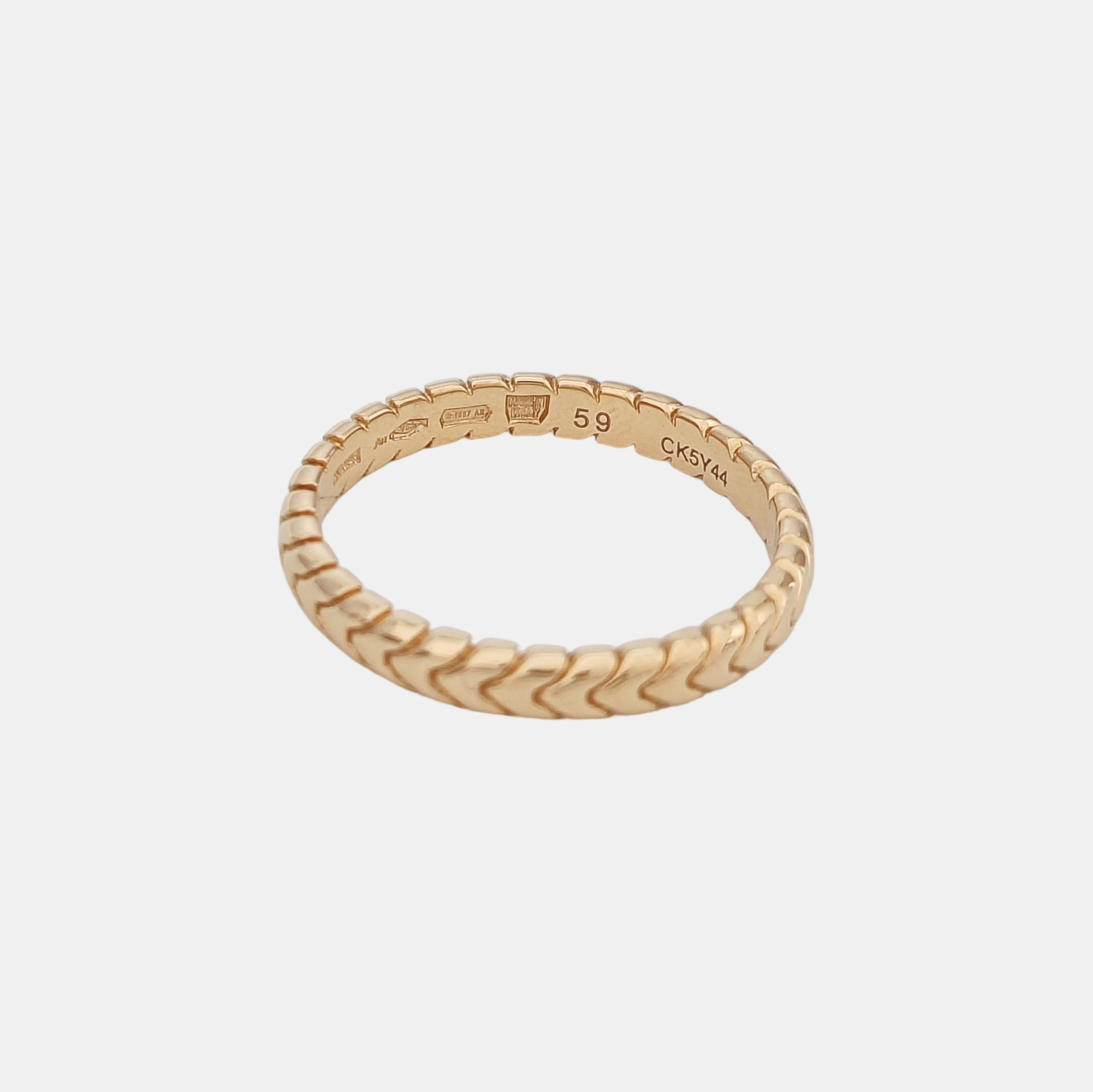 SPIGA 18k Rose Gold Ring EU 59