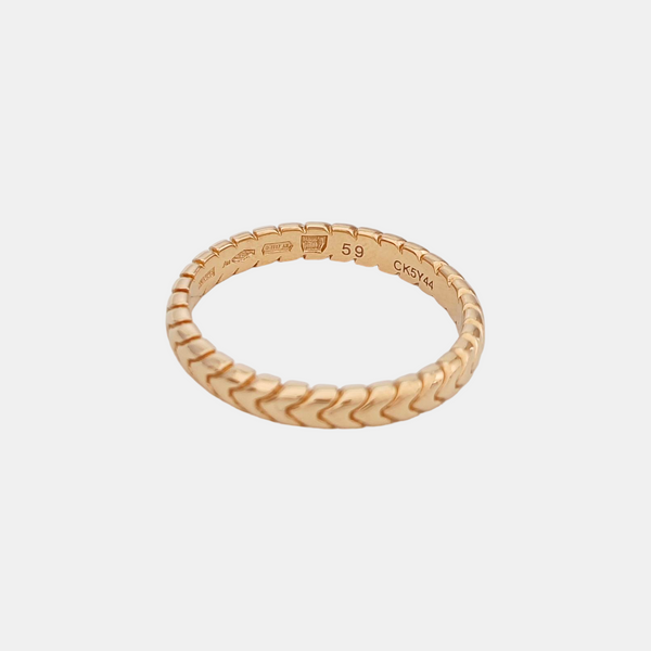 SPIGA 18k Rose Gold Ring EU 59