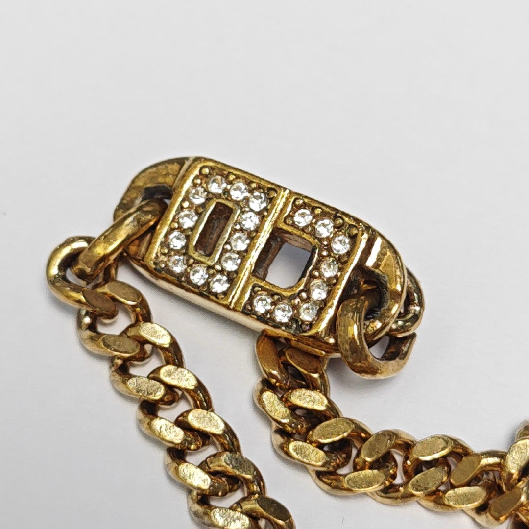 Petit CD Metal Gold Bracelet