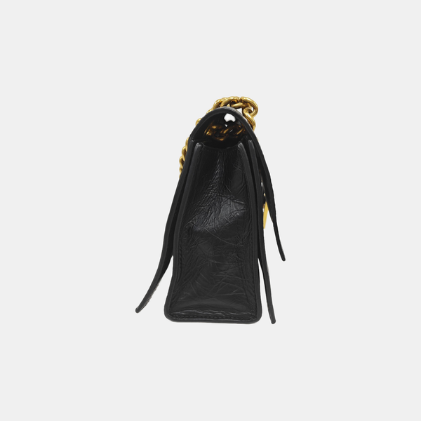 Crush Small Calfskin Black
