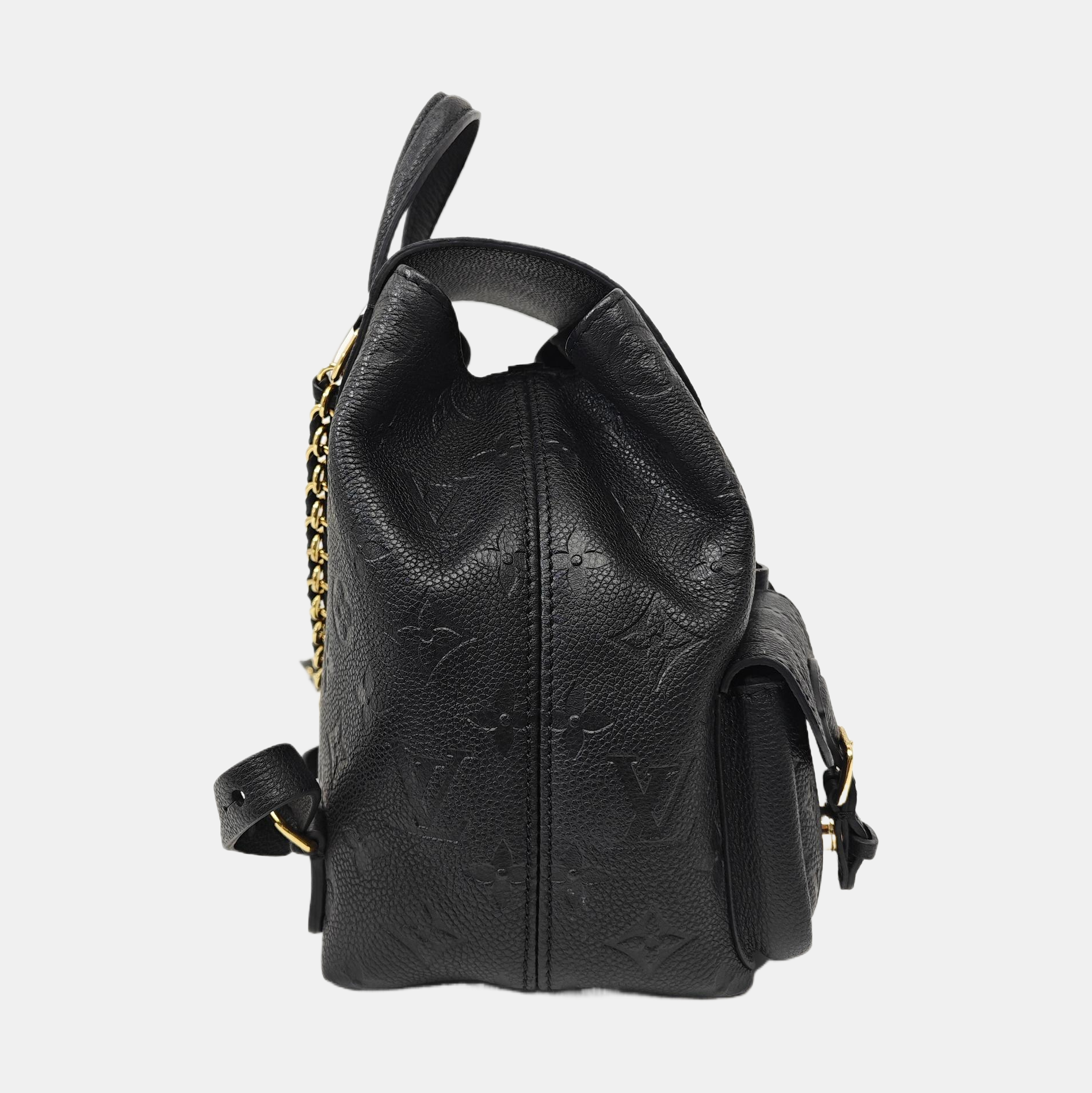 BACKUP Monogram Calfskin Black