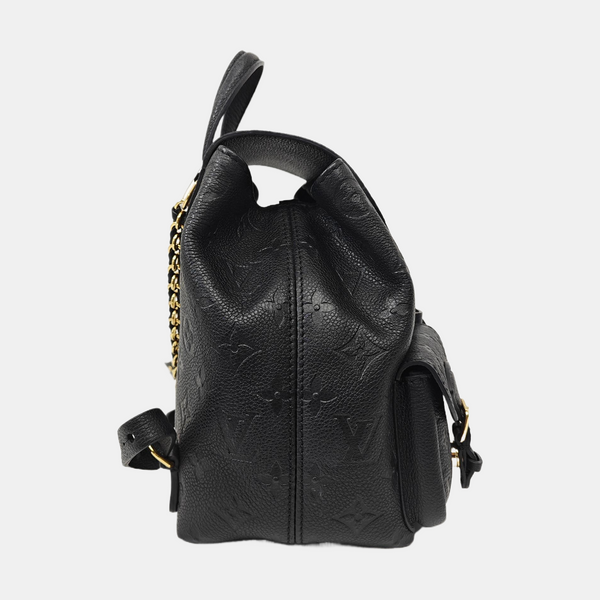 BACKUP Monogram Calfskin Black