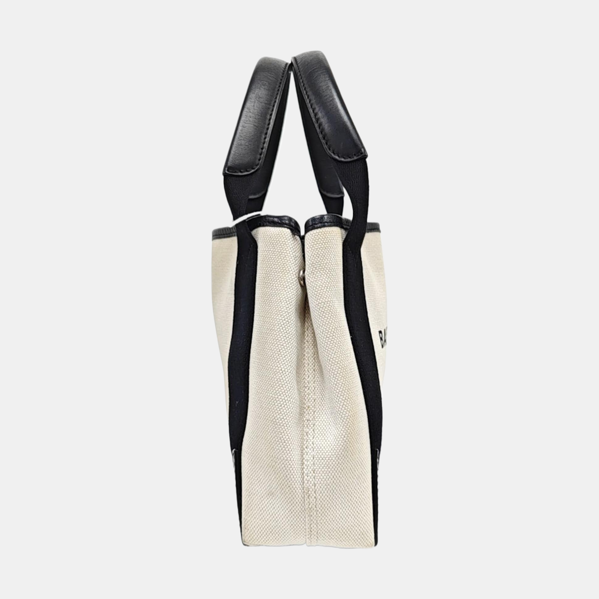 Navy Mini Canvas White