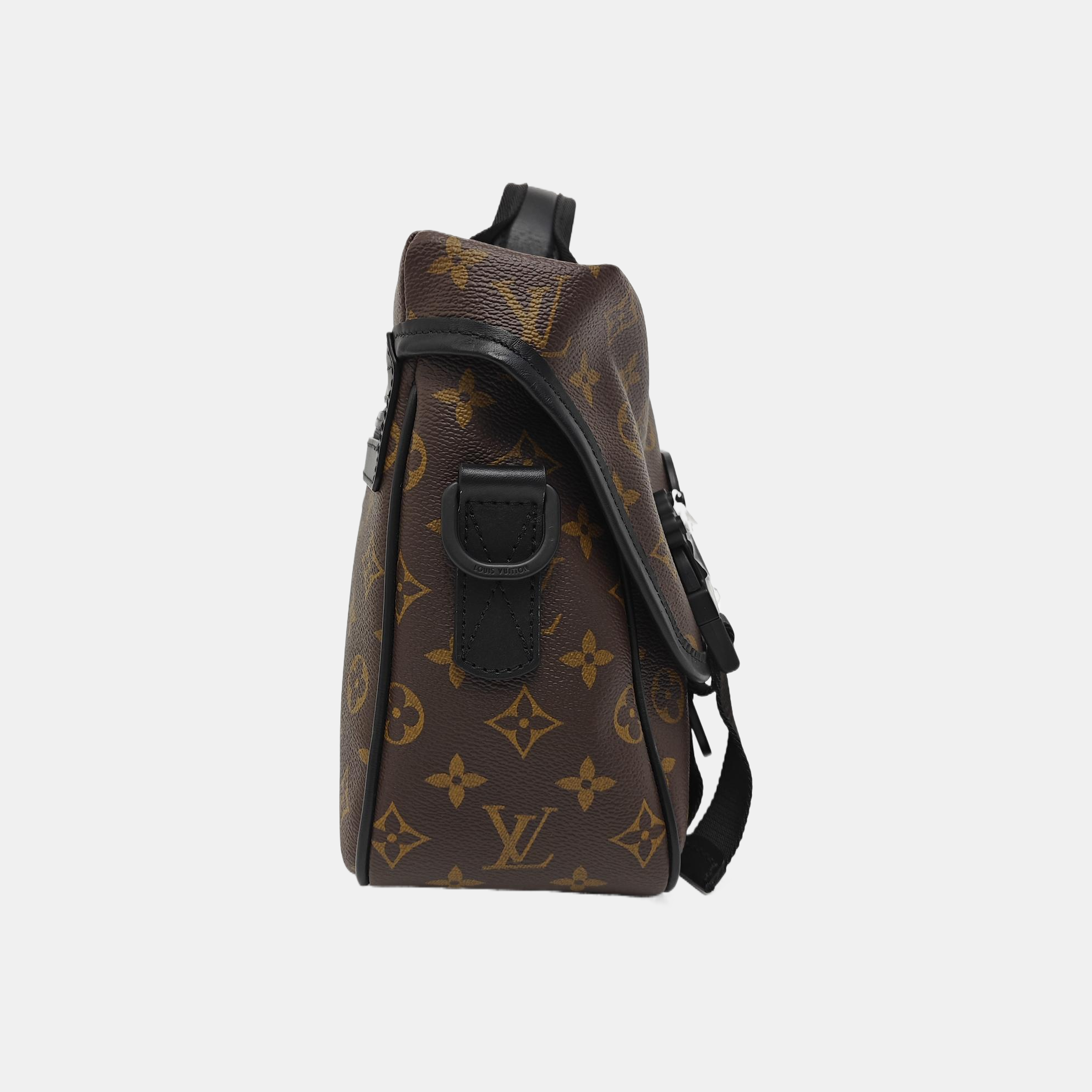 CHRISTOPHER Monogram Coated Canvas Brown