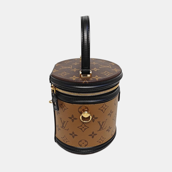 CANNES PM Monogram Coated Canvas Brown