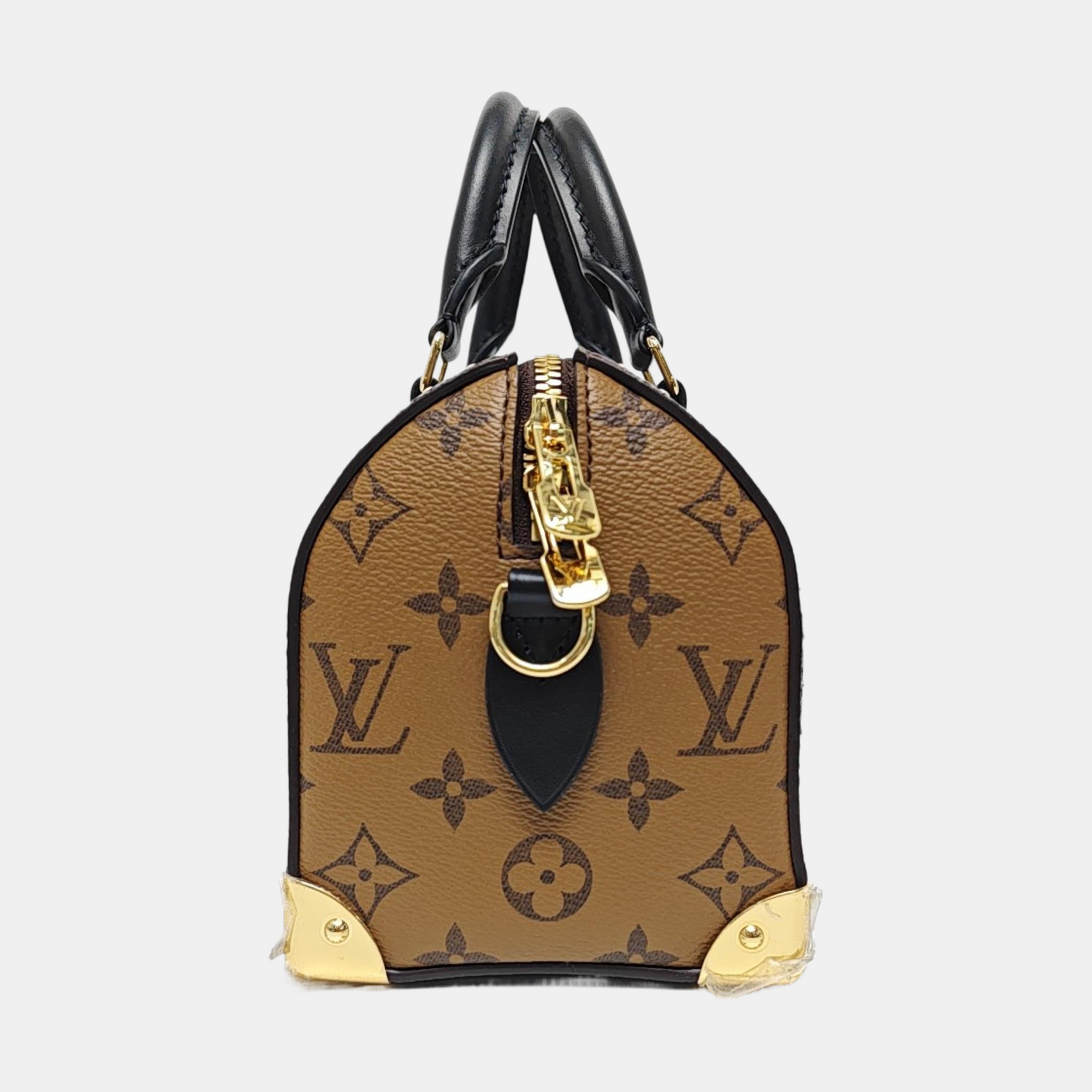 SPEEDY TRUNK 20 Monogram Coated Canvas Brown