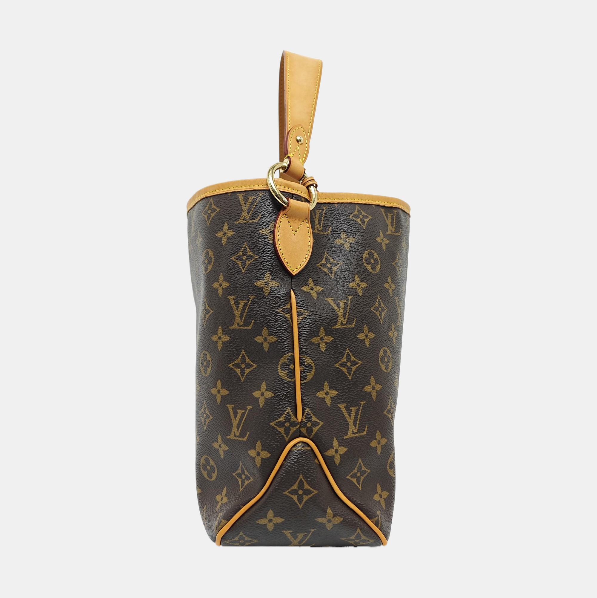 VINTAGE SULLY PM Monogram Coated Canvas Brown