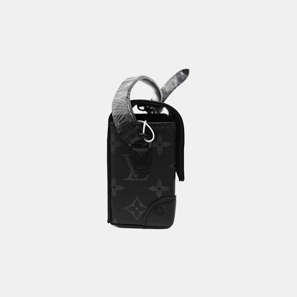 STEAMER Mini Monogram Coated Canvas Black