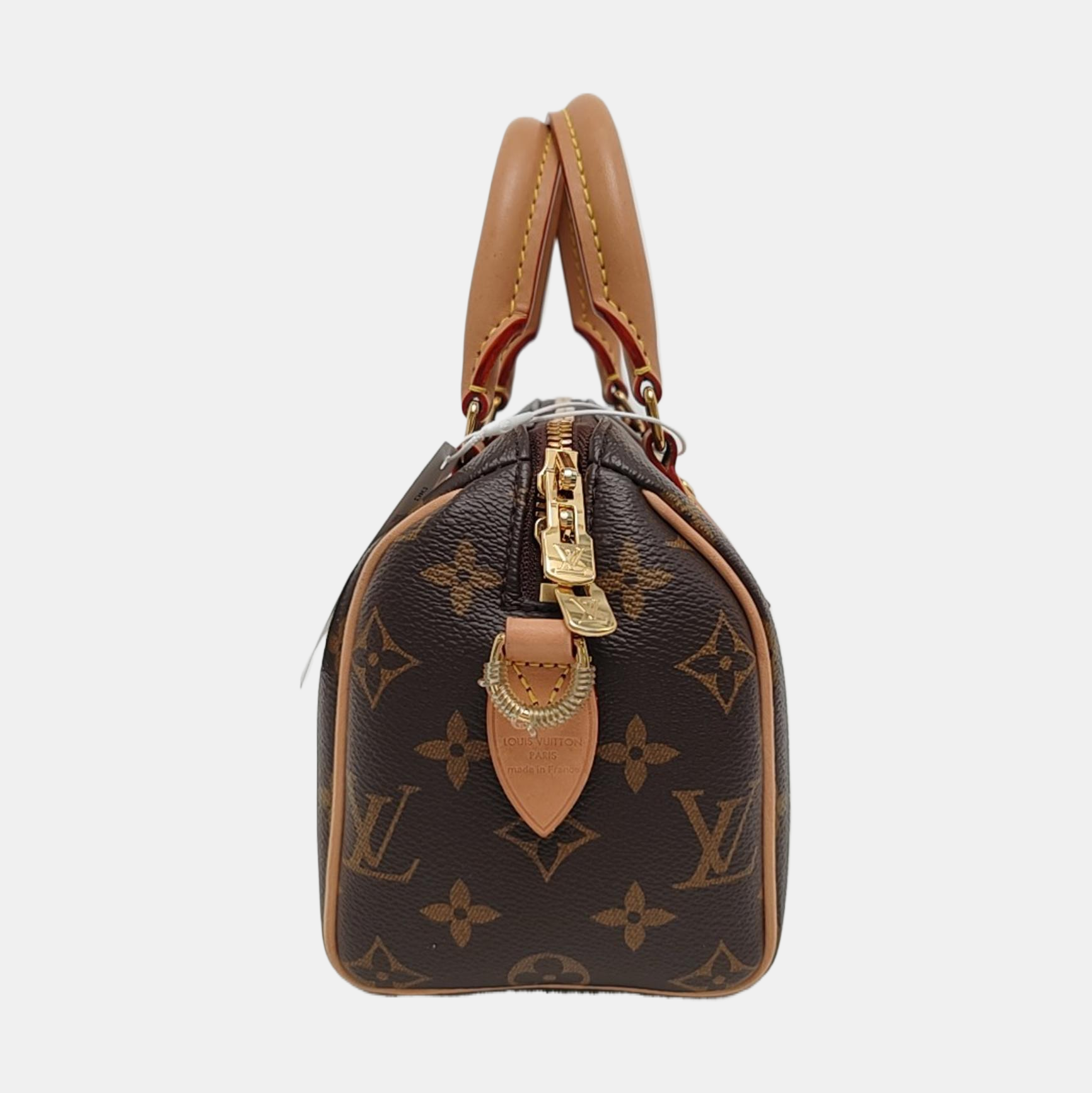 SPEEDY 20 Monogram Coated Canvas Brown