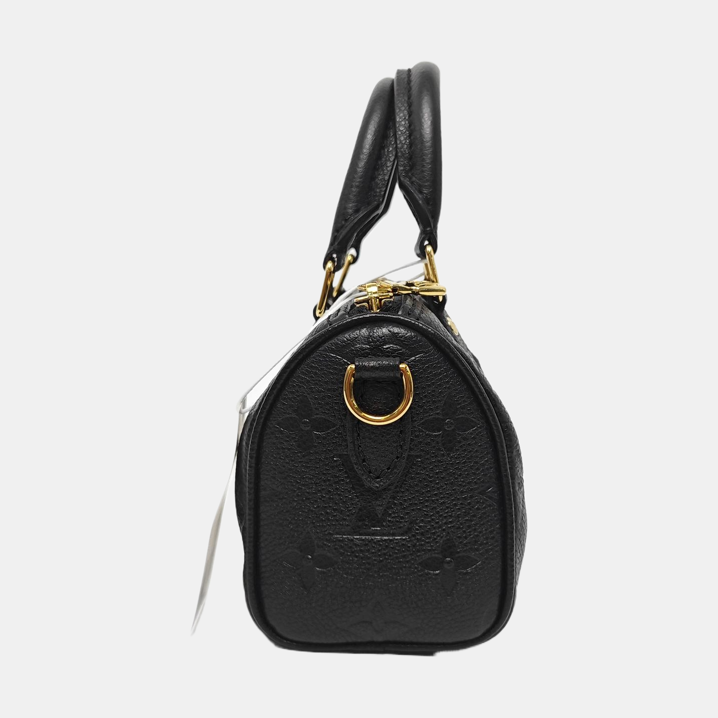 SPEEDY Nano Monogram Calfskin Black
