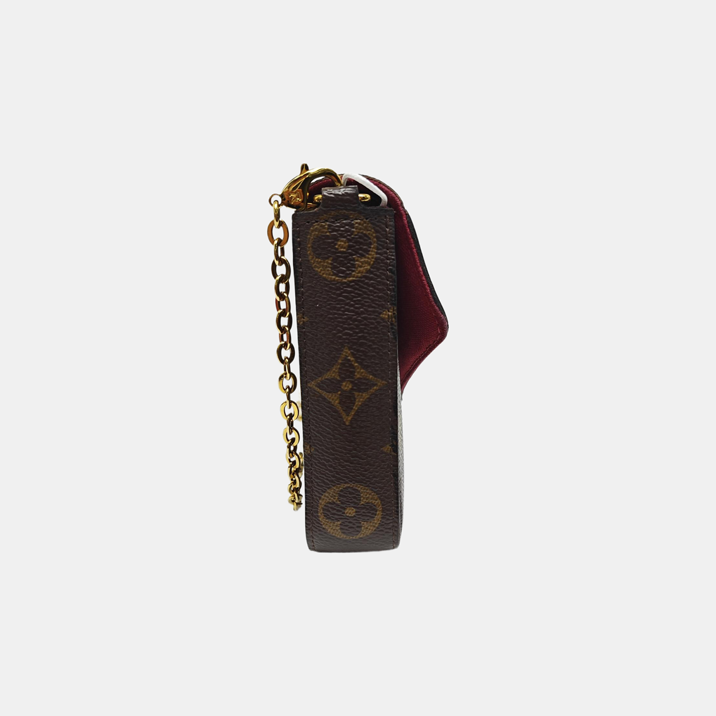 FÉLICIE Monogram Coated Canvas Brown