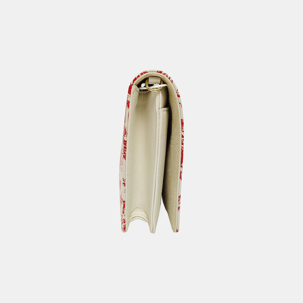 Diorama Calfskin White