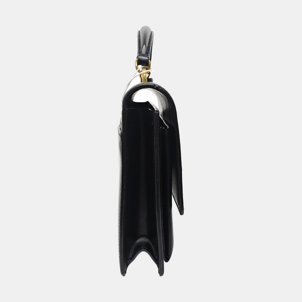 SUNSET Medium Calfskin Black