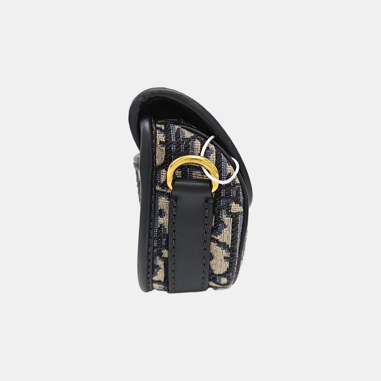 Bobby East-West Medium Oblique Canvas Blue