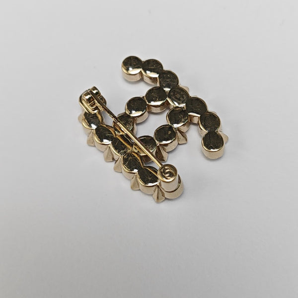 Vintage Metal Gold Brooch