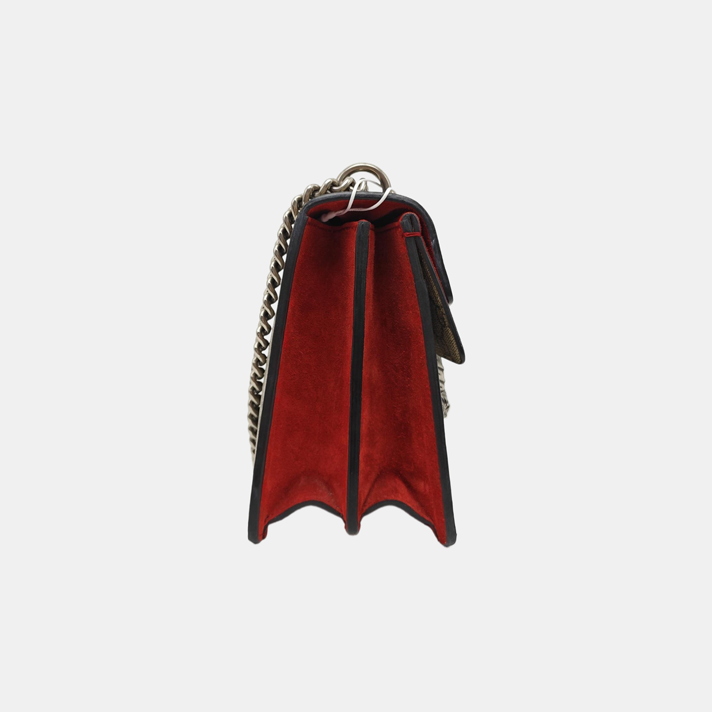 Dionysus Small Monogram Coated Canvas Black