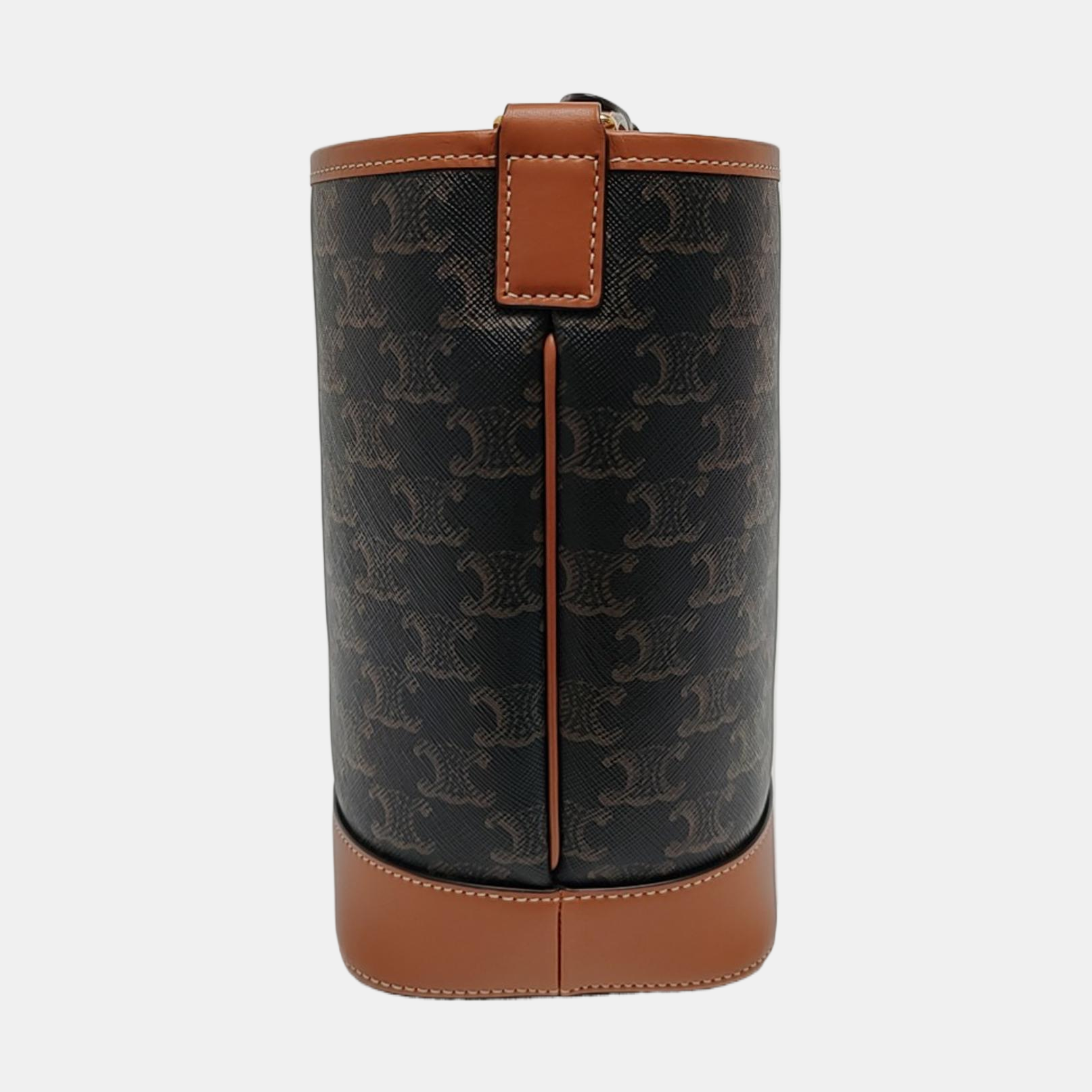 TRIOMPHE CANVAS Small Coated Canvas Brown