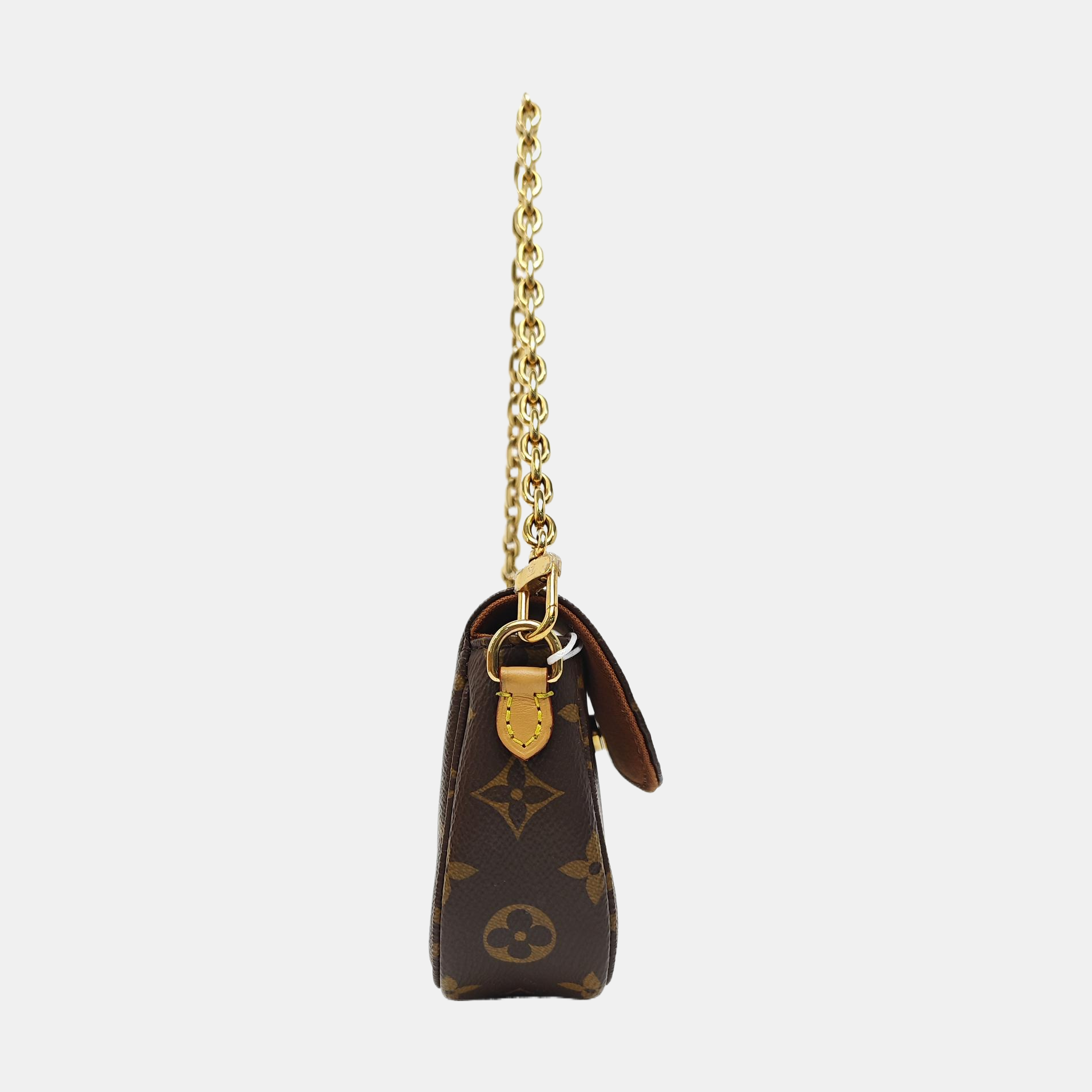 IVY Monogram Coated Canvas Brown