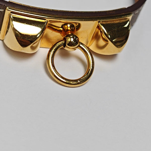 Rivale Leather Beige Bracelet