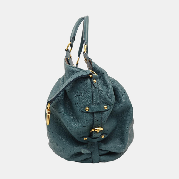 SURYA Monogram Calfskin Green