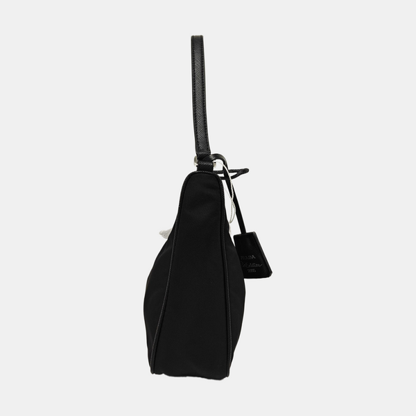 Minibolso de nailon Re-Edition2000 negro