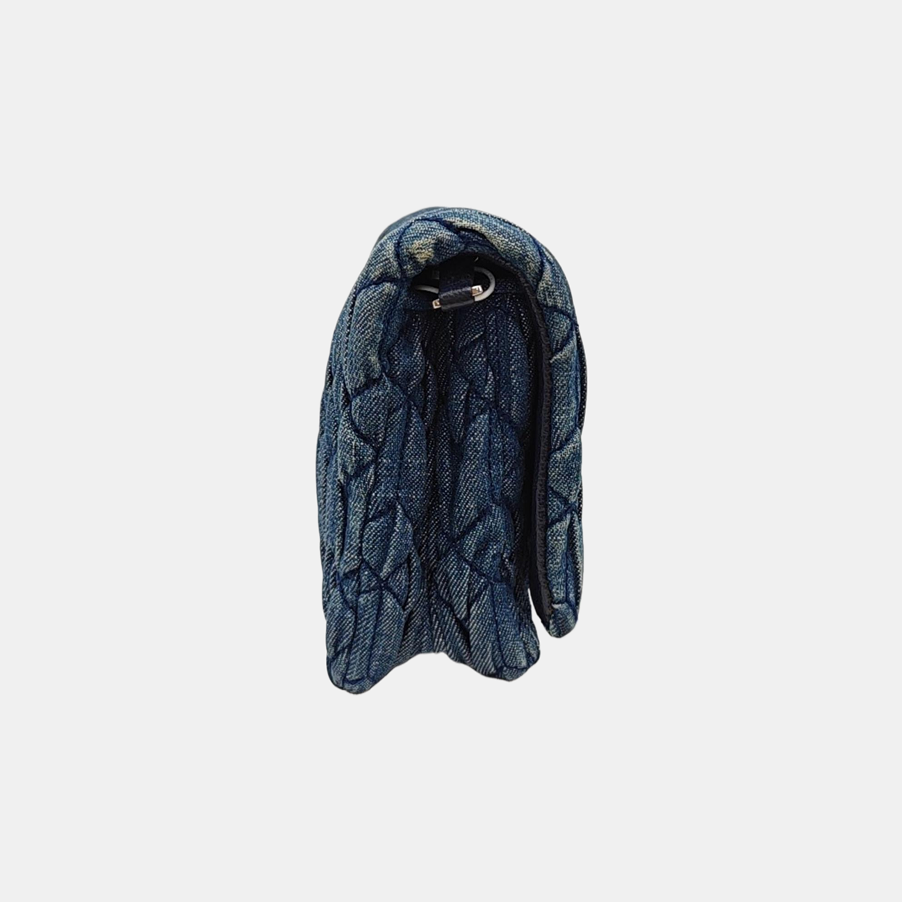 Crystal Quilted Denim Blue