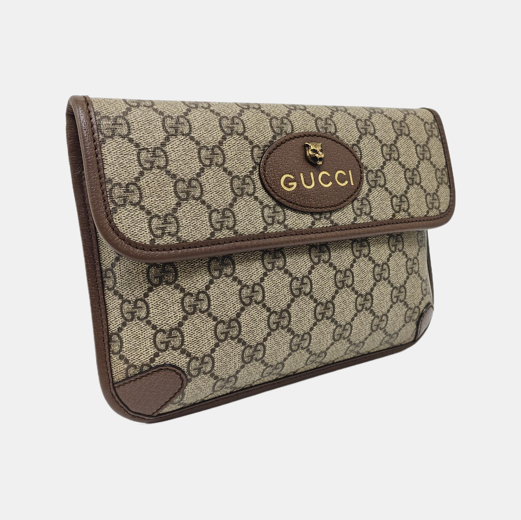 Neo Vintage Monogram Coated Canvas Beige