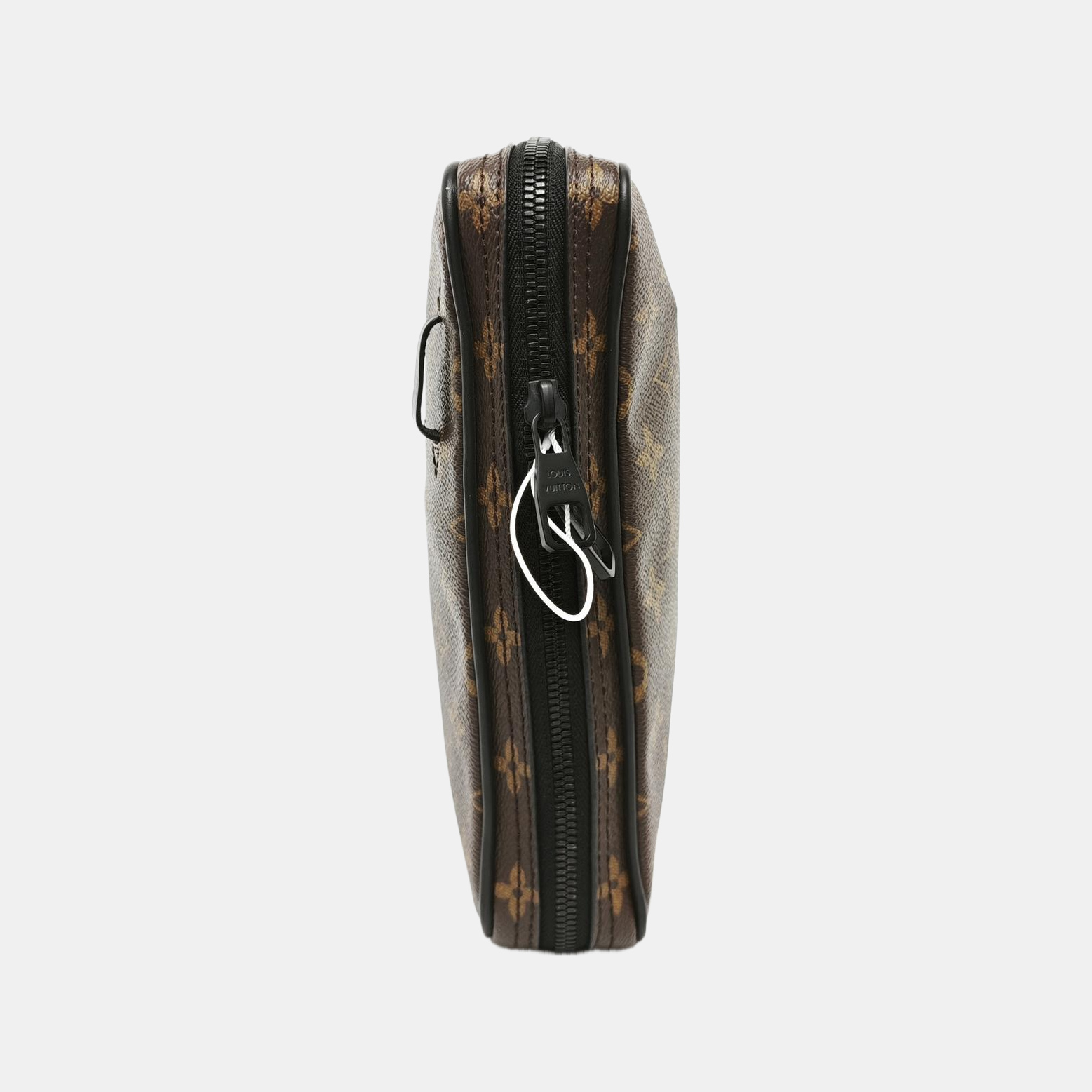 UTILITY SIDE Monogram Coated Canvas Brown