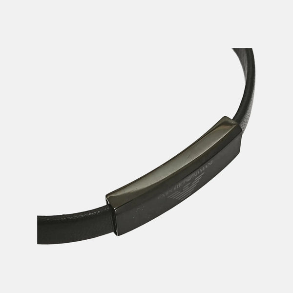 Leather Black Bracelet