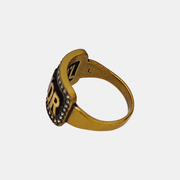 J'adior Metal Gold Ring EU 54