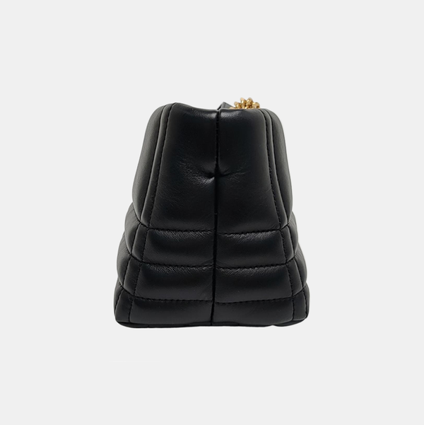 Lola Small Quilted Lambskin Black