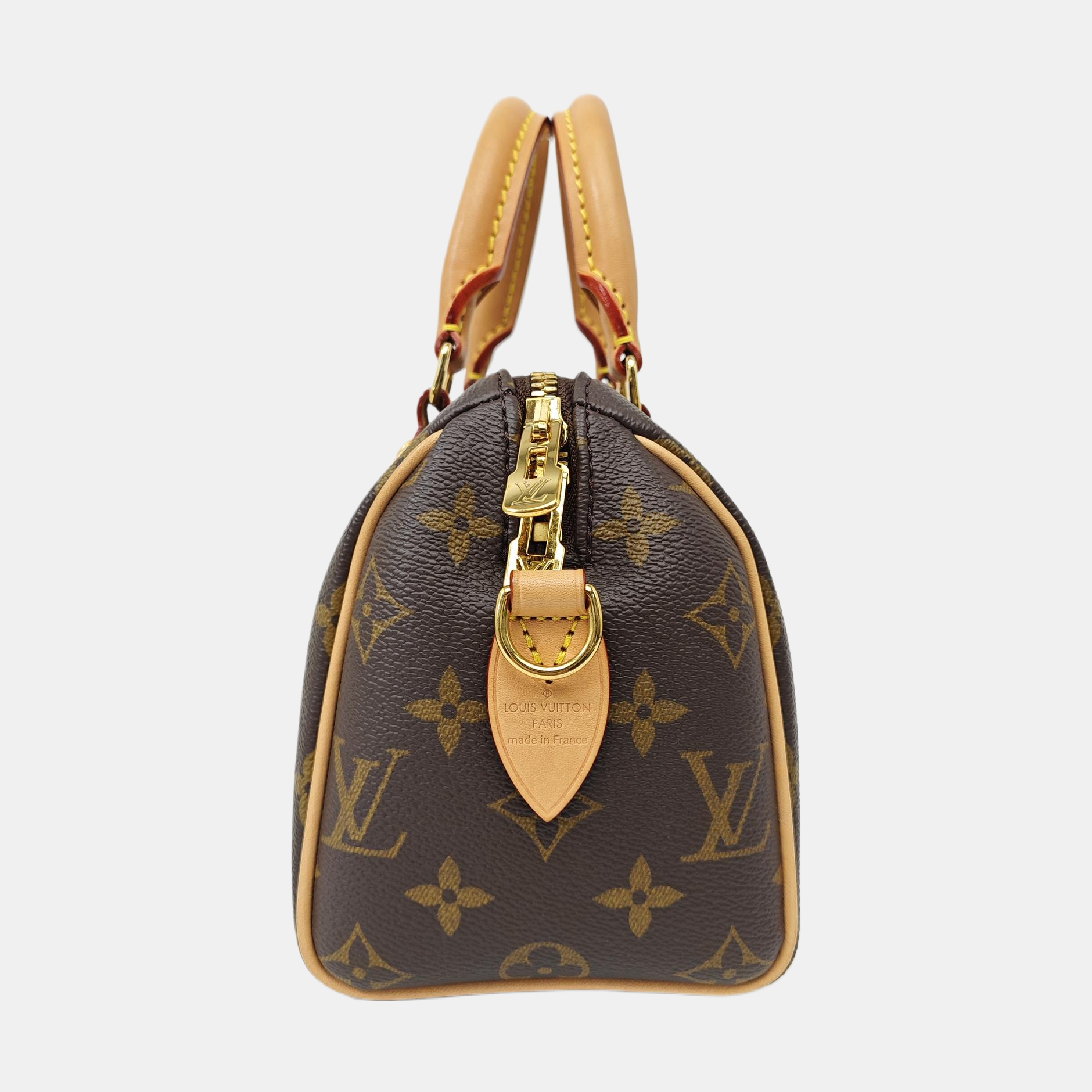 SPEEDY 20 Monogram Coated Canvas Brown