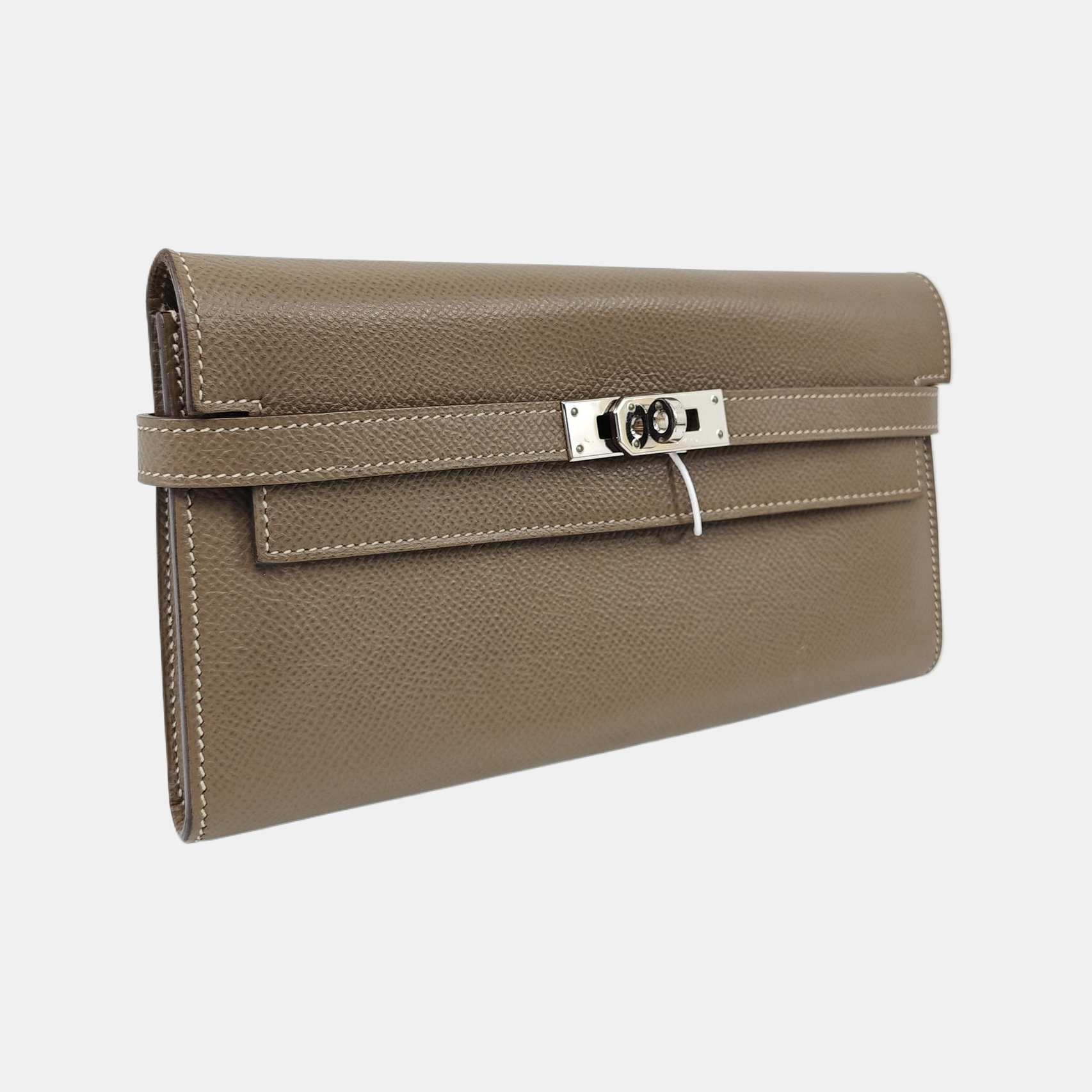 Kelly 20 Epsom Gray Wallet