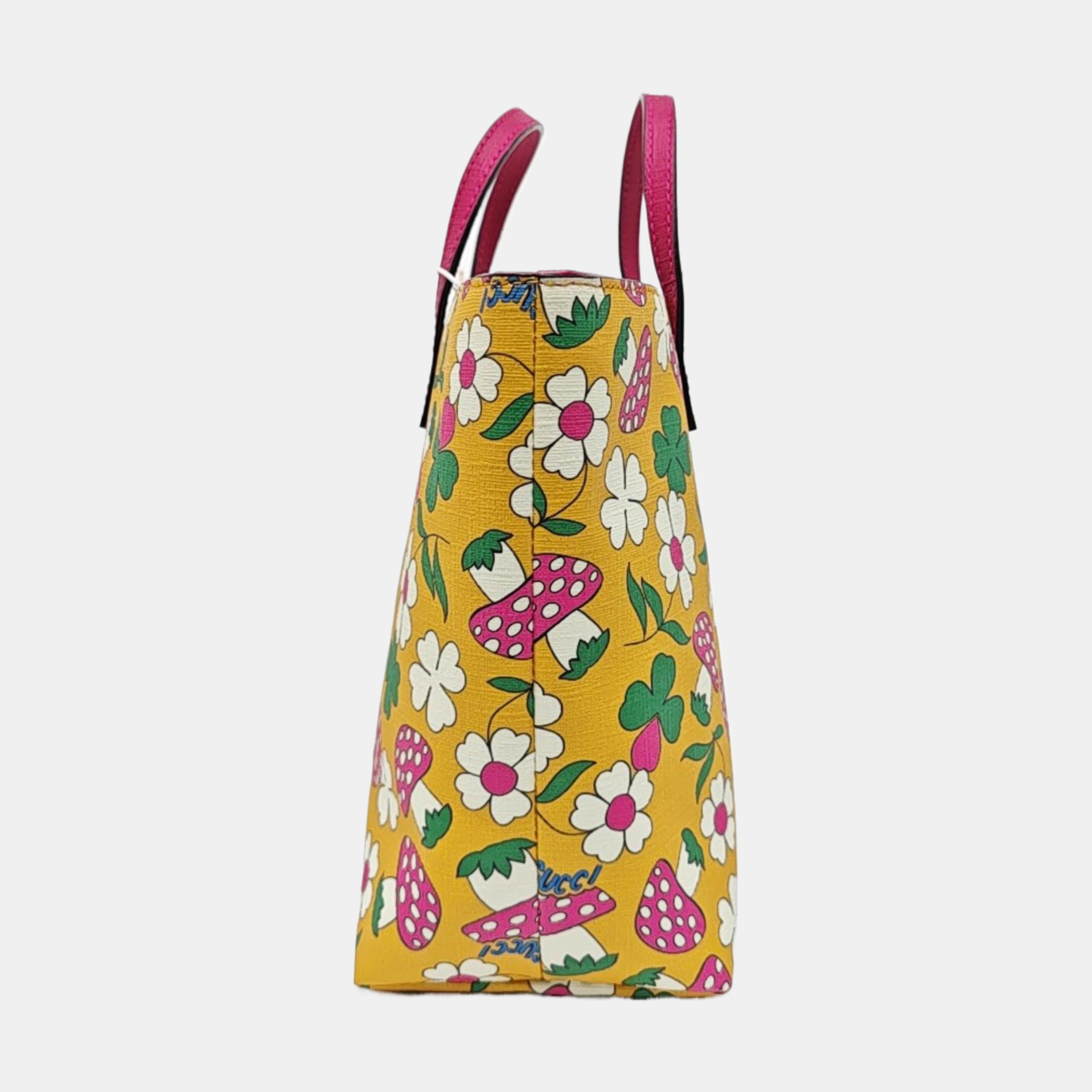 GG Imprime Coated Canvas Yellow