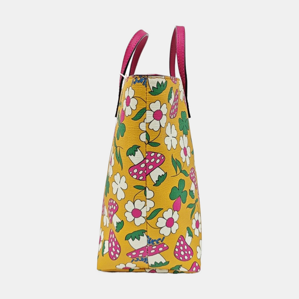 GG Imprime Coated Canvas Yellow