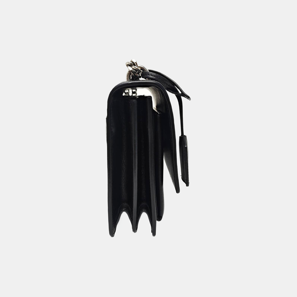 SUNSET Medium Calfskin Black