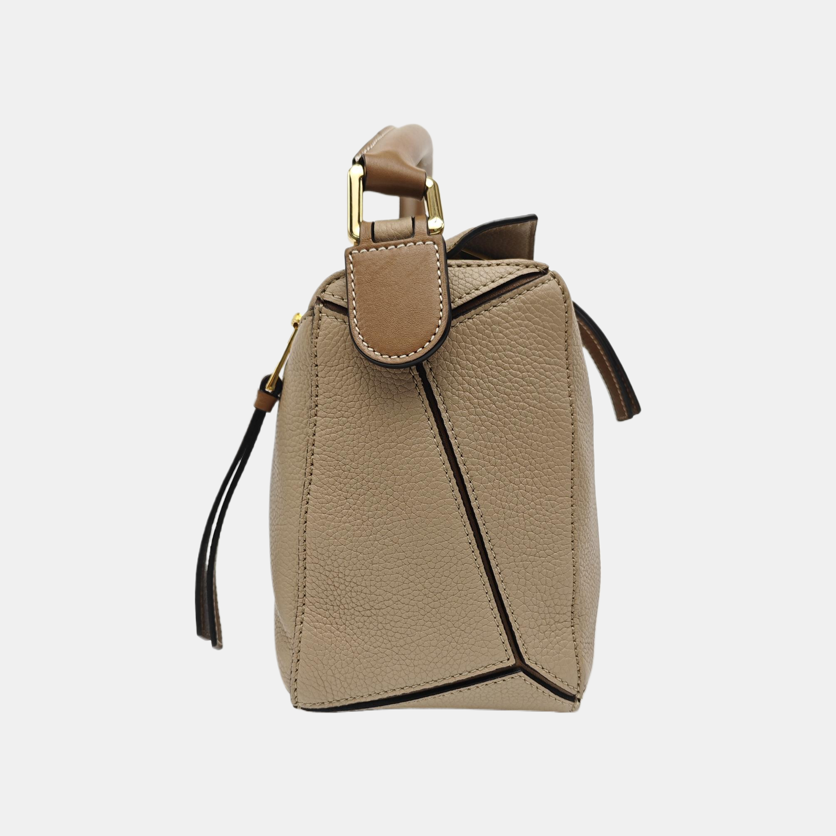 Puzzle Small Calfskin Beige