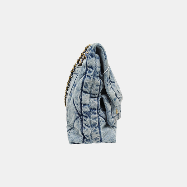 Suppletwins Quilted Denim Blue