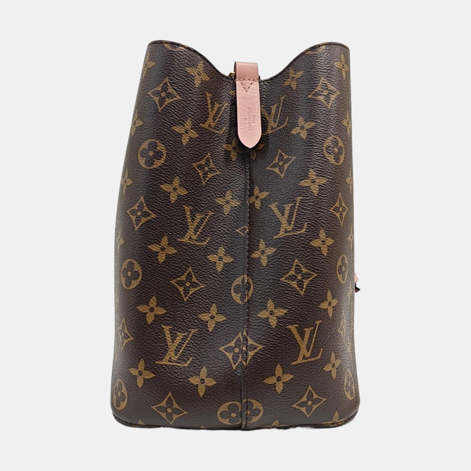 NÉONOÉ MM Monogram Coated Canvas Brown