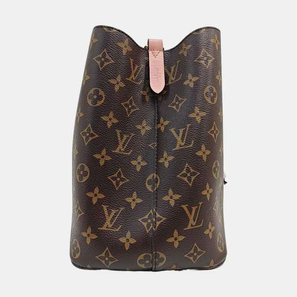 NÉONOÉ MM Monogram Coated Canvas Brown
