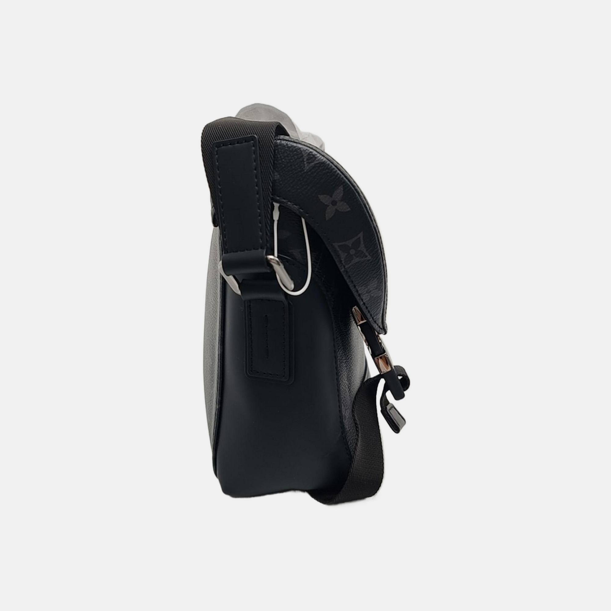 VOYAGER PM Monogram Coated Canvas Black