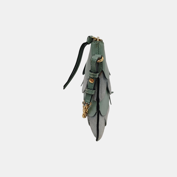 Calfskin Shoulder Bag Green