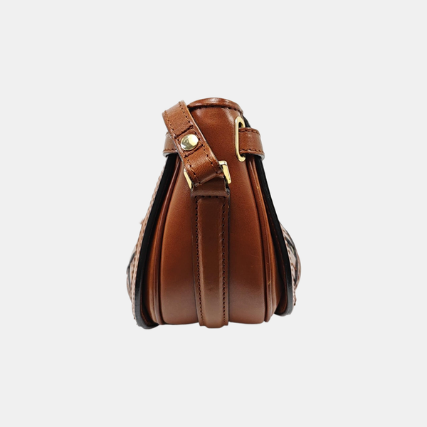 Canvas Shoulder Bag Brown
