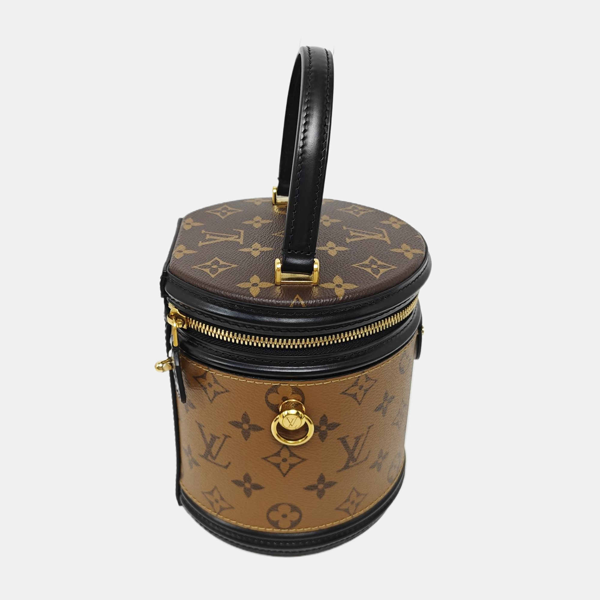 CANNES PM Monogram Coated Canvas Brown