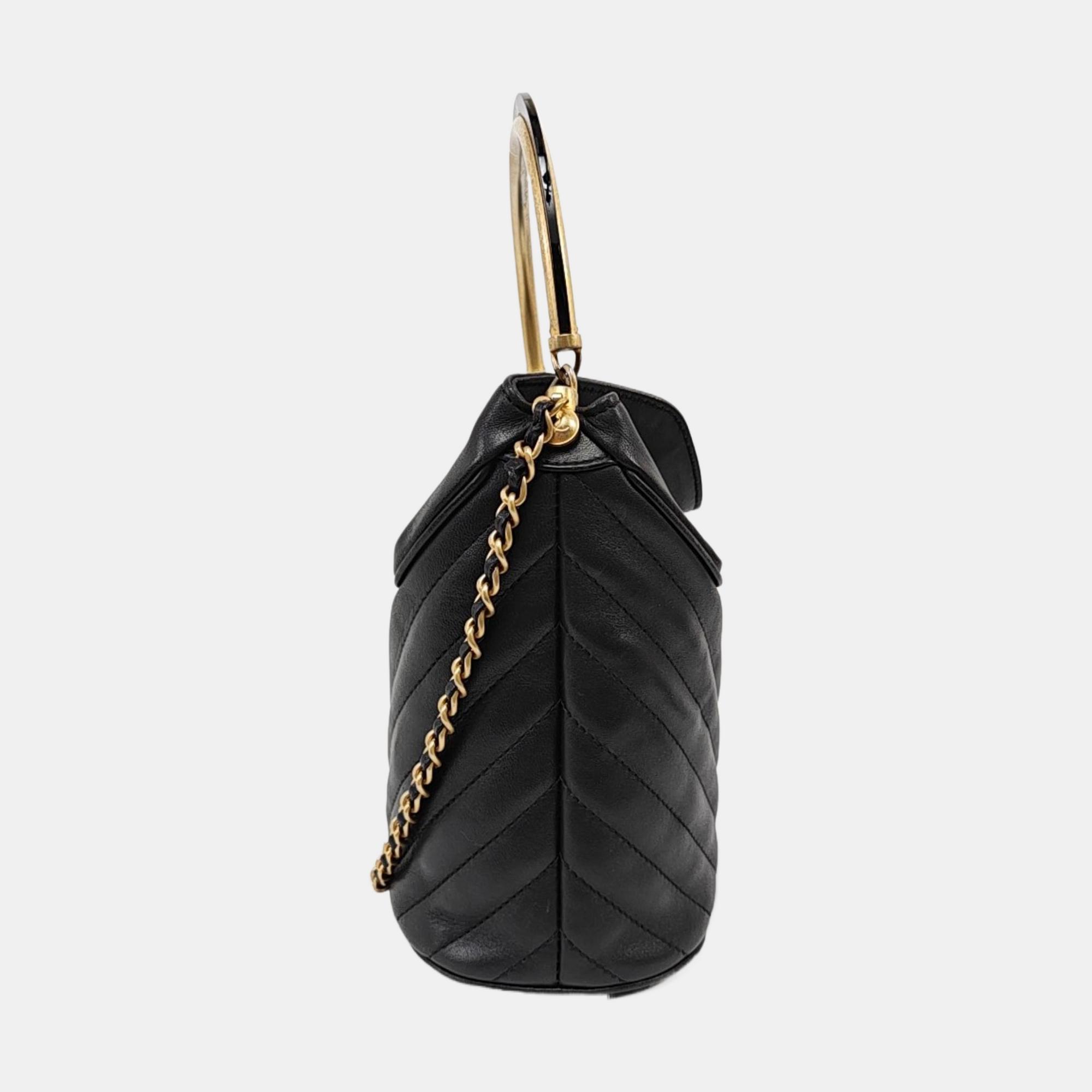 Quilted Calfskin Black